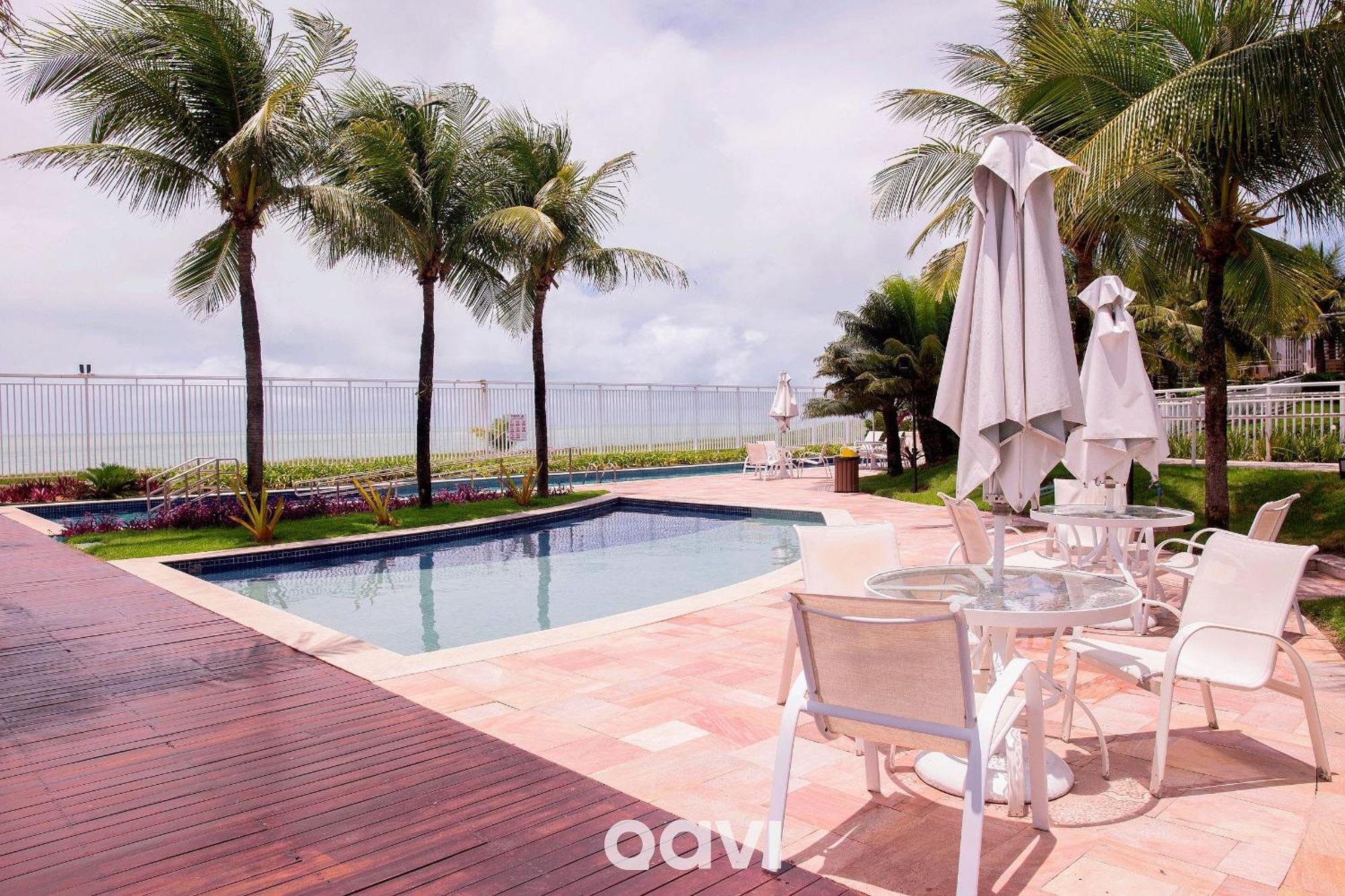 Qavi - Flat Resort Beira Mar Cotovelo #Inmare322 Parnamirim Ngoại thất bức ảnh