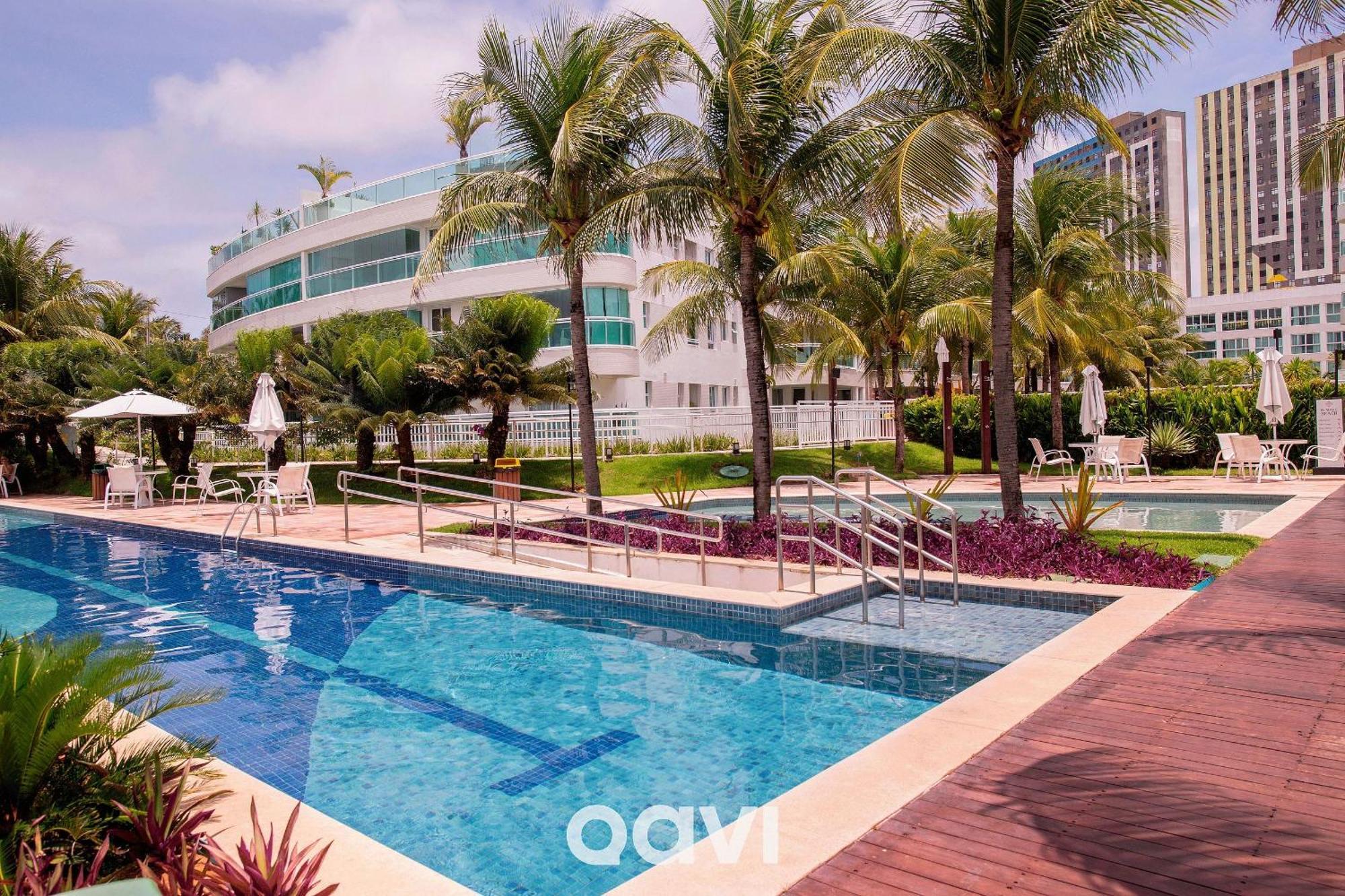 Qavi - Flat Resort Beira Mar Cotovelo #Inmare322 Parnamirim Ngoại thất bức ảnh