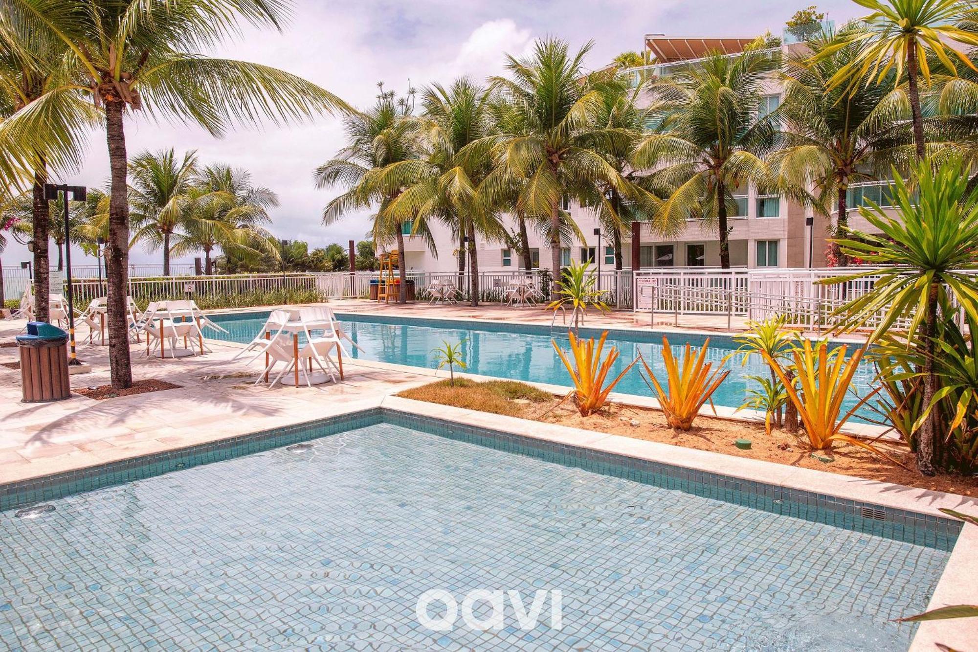 Qavi - Flat Resort Beira Mar Cotovelo #Inmare322 Parnamirim Ngoại thất bức ảnh